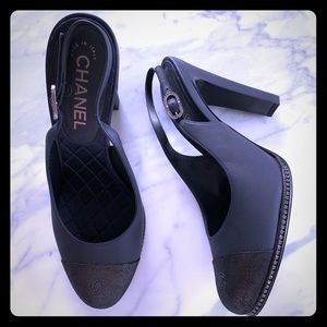 Chanel Crystal Heels